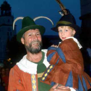 Hanswurst mit Sohn